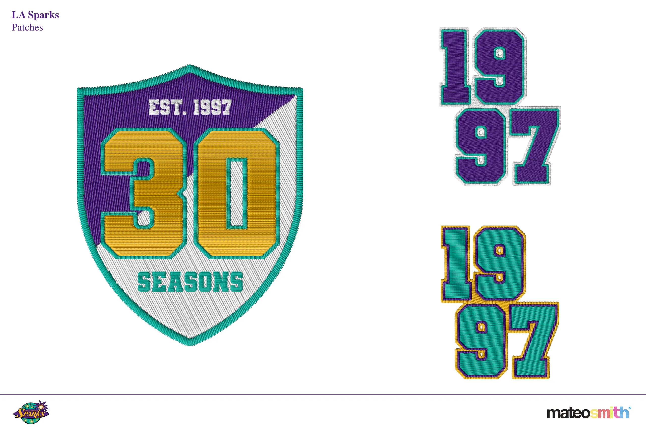 LA Sparks: 30th Season Commemorative Jacket — image 4